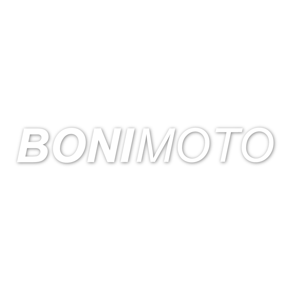 BONIMOTO TEXT DECAL