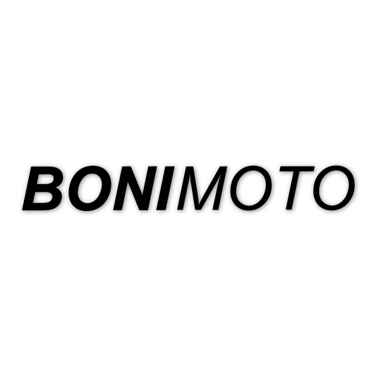 BONIMOTO TEXT DECAL