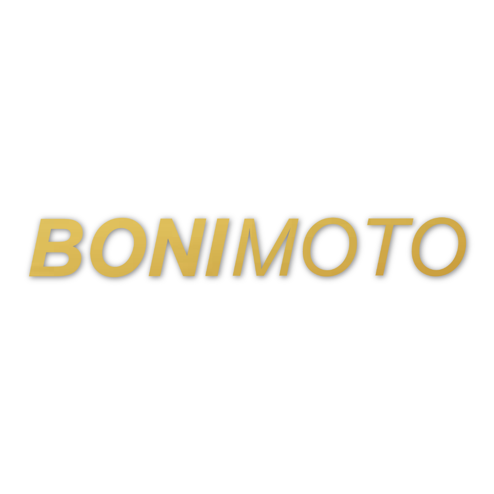 BONIMOTO TEXT DECAL