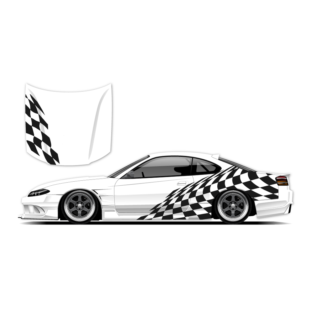 CHECKERED LIVERY – MAD VINYL WORKS