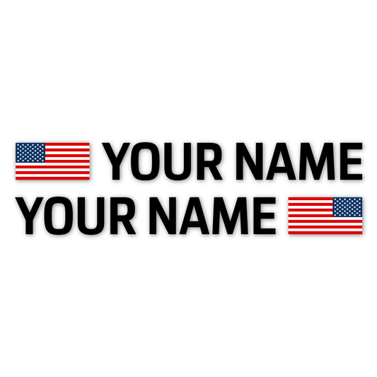 NAME DECAL