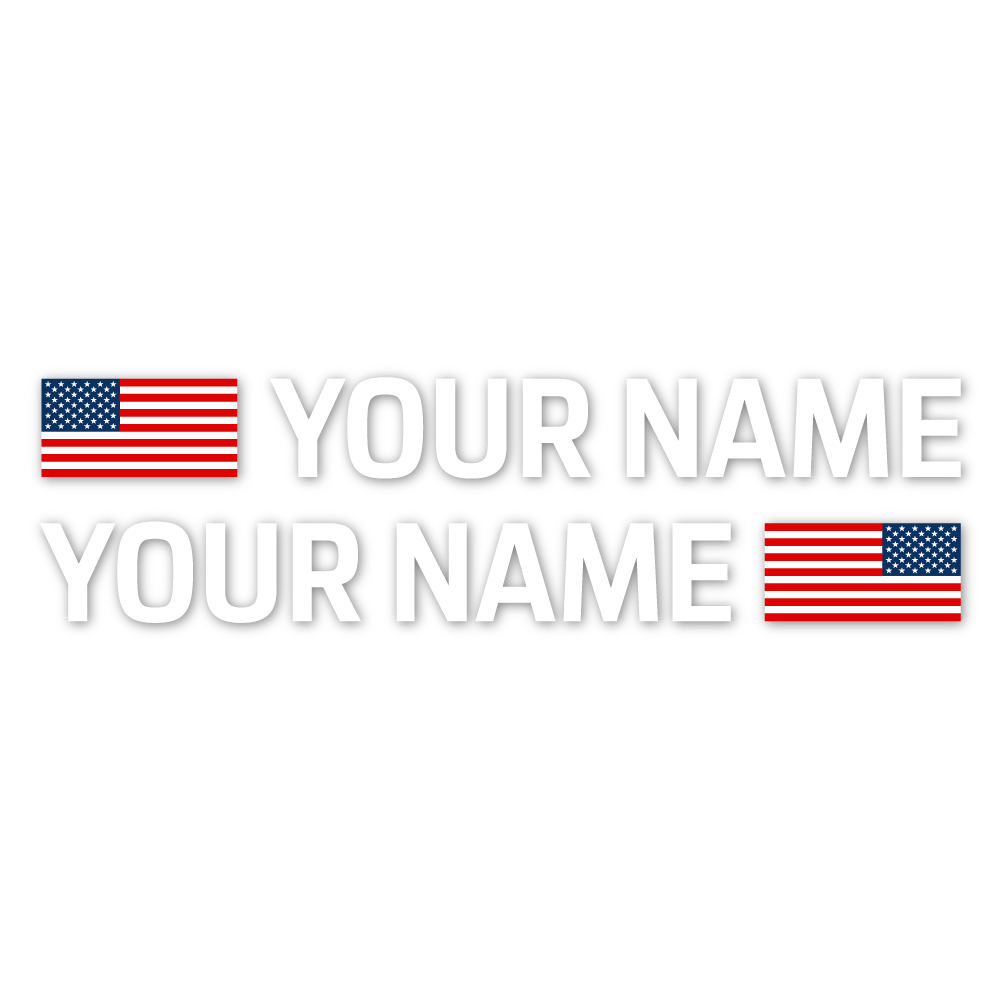 NAME DECAL
