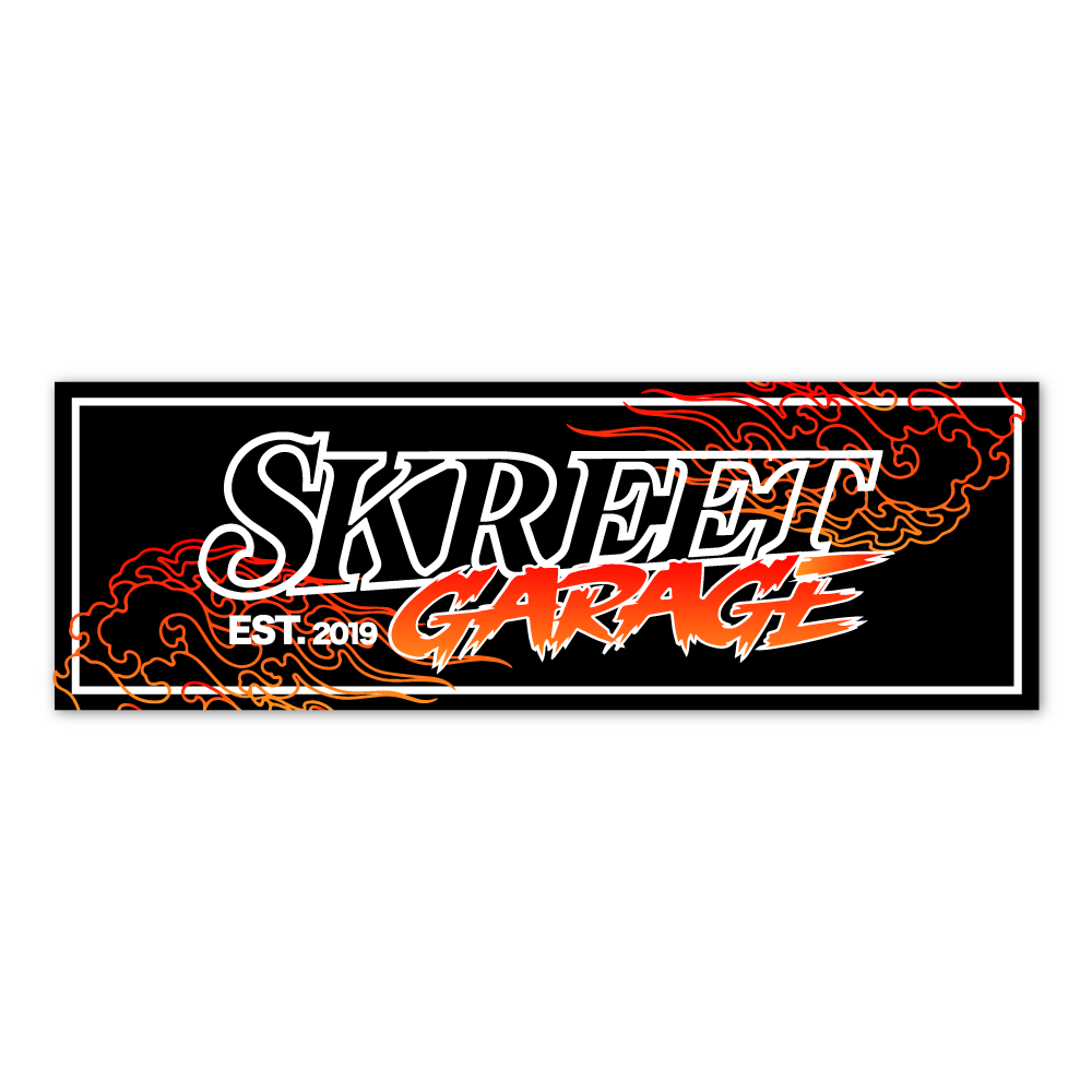 SKREET GARAGE BANNER